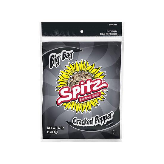 Order Spitz Cracked Pepper Sunflower Seeds 6 OZ food online from Chevron Extramile store, Livingston on bringmethat.com