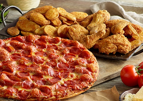 Order Large PCM  food online from Shakey Pizza Parlor store, Chino on bringmethat.com