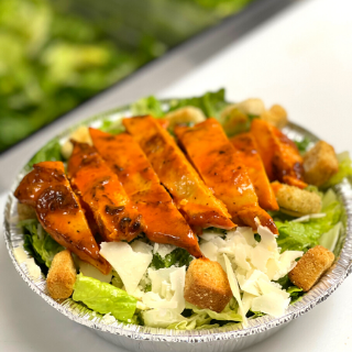 Order Caesar Salad with Grilled Buffalo Chicken food online from Mike's Pizzeria store, Los Angeles on bringmethat.com