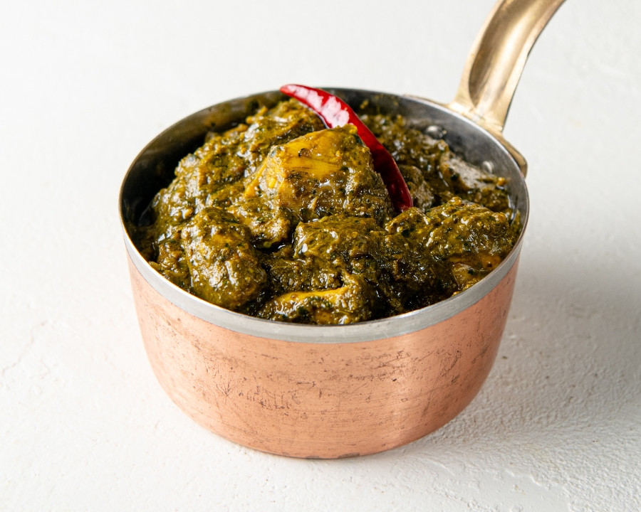 Order Saag curry (GF) food online from Southern Spice store, Irvine on bringmethat.com