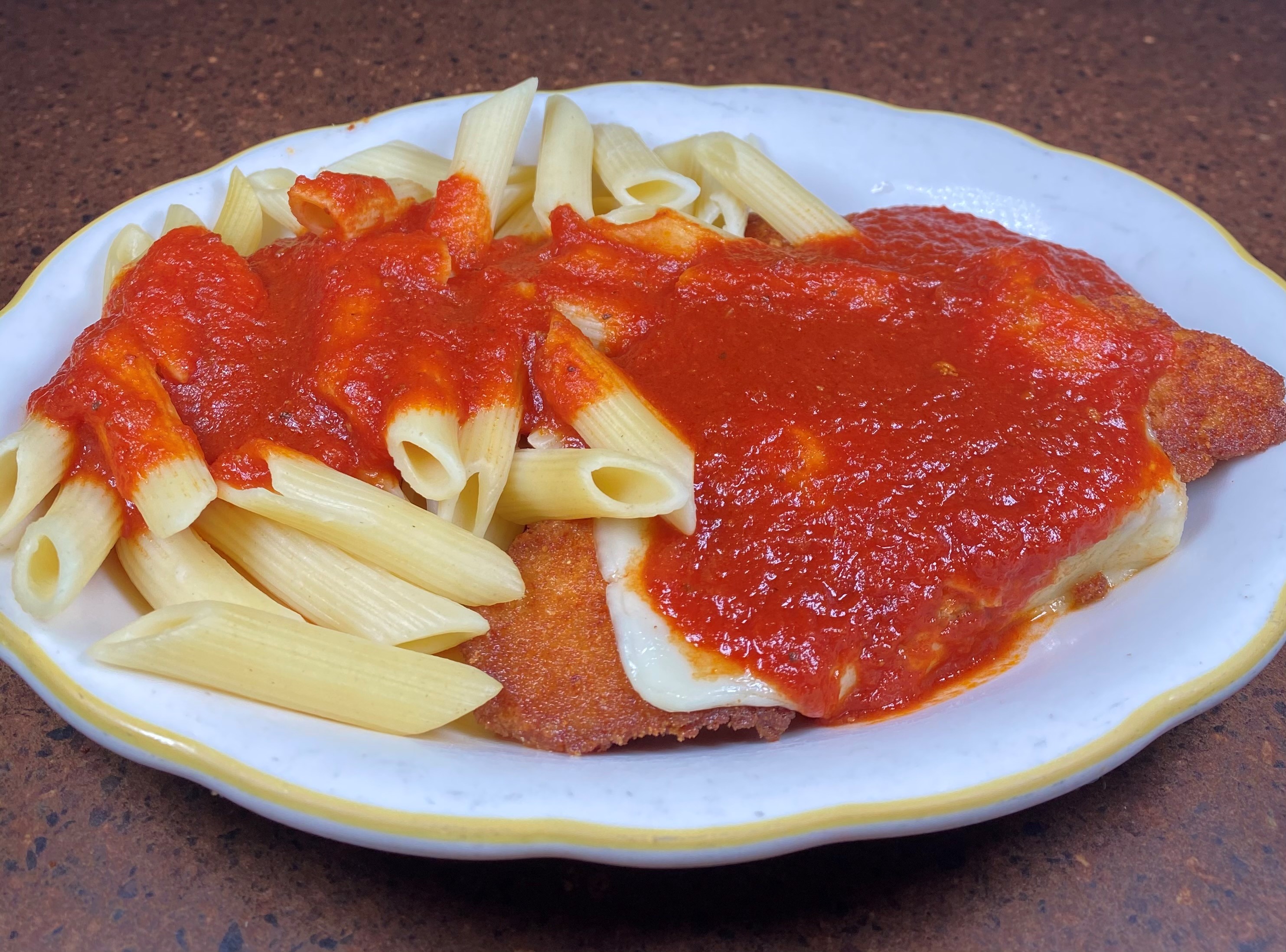 Order Kids' Chicken Cutlet Parmigiana food online from Franklin Chateau store, Franklin on bringmethat.com
