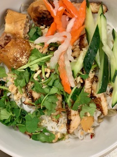 Order Grilled Chicken Vermicelli Bowl food online from Saigon Surface store, Omaha on bringmethat.com