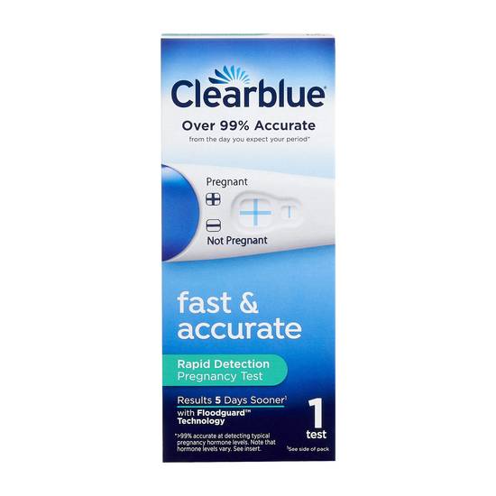 Order Clear Blue Pregnancy Test 1ct food online from Sheetz store, Columbus on bringmethat.com