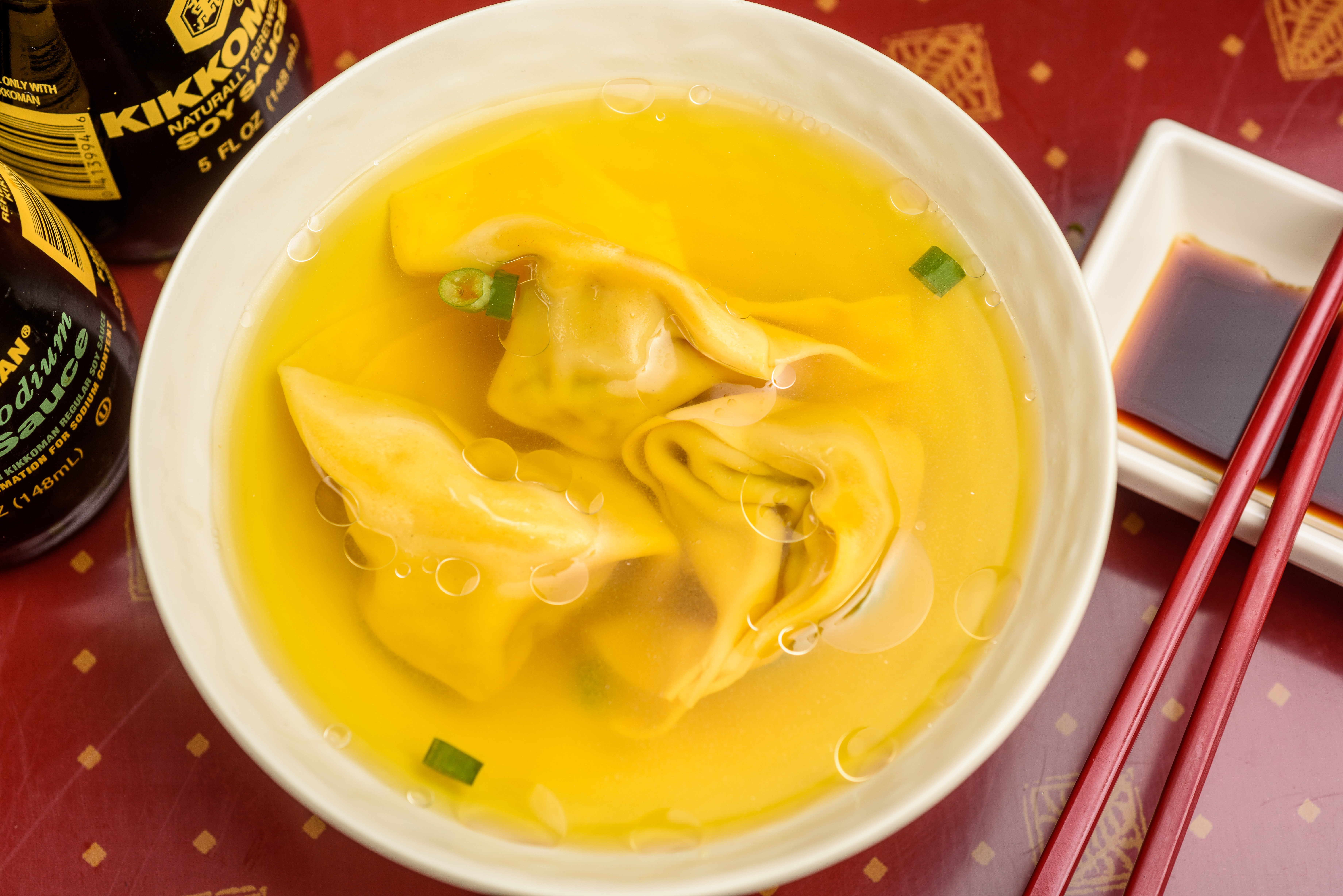 Order S3. Wonton Soup food online from Ling Sushi store, Topeka on bringmethat.com