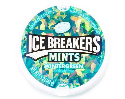 Order Ice Breakers Mints Wintergreen (1.5 oz) food online from Shell store, Gaithersburg on bringmethat.com
