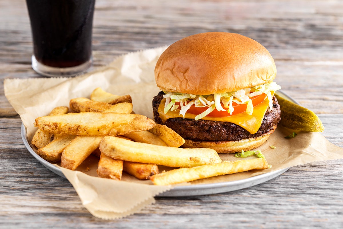 Order *Classic Cheeseburger food online from World Of Beer store, Louisville on bringmethat.com