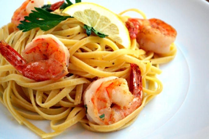 Order Shrimp Scampi food online from Dalia's Pizza store, West Covina on bringmethat.com