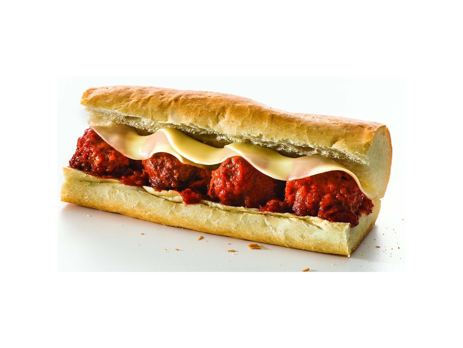Order Meatball & Cheese (Small) food online from Papa Gino's store, Dedham on bringmethat.com