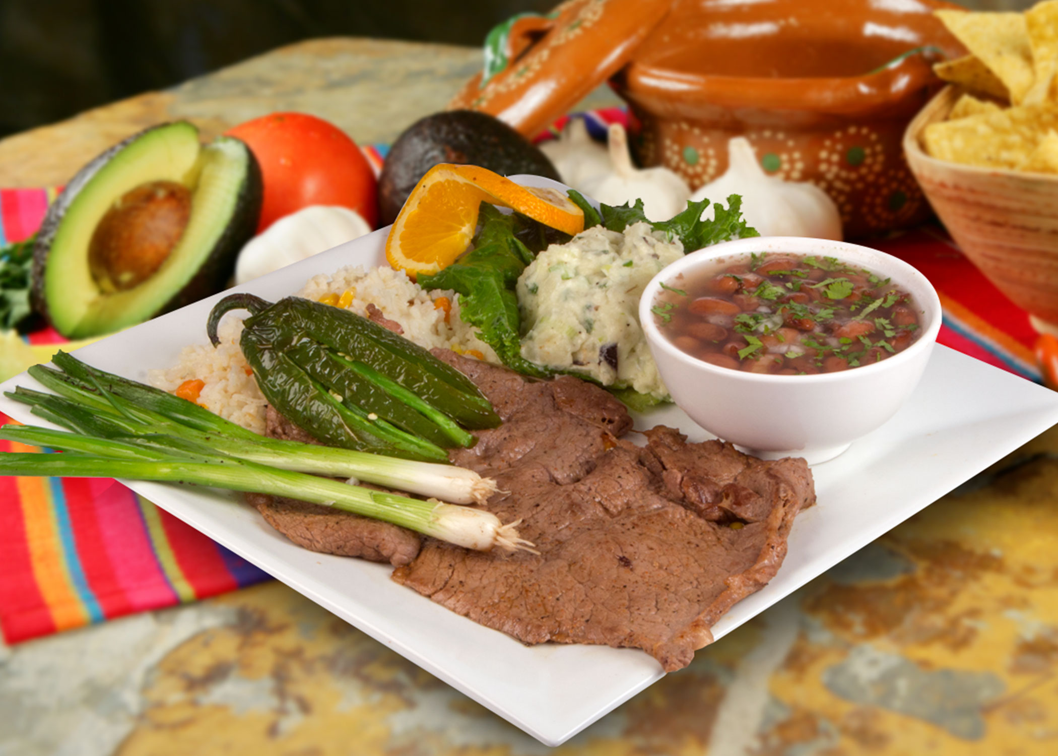 Order Bistec a la Plancha food online from Mi Pueblo Mexican Grill store, Oxnard on bringmethat.com