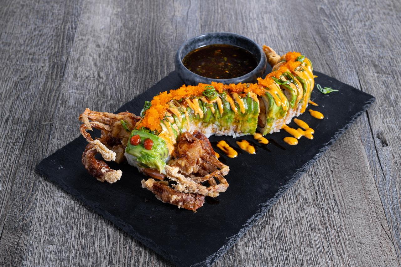 Order scorpion roll food online from Fugu Sushi store, San Antonio on bringmethat.com