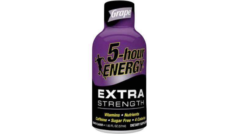 Order 5-hour ENERGY Shot, Extra Strength, Grape 1.93 Oz food online from Valero Food Mart store, Murrayville on bringmethat.com