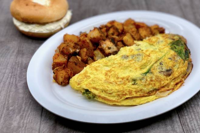 Order S. O. M. Omelette food online from Roasters n Toasters store, Miami on bringmethat.com