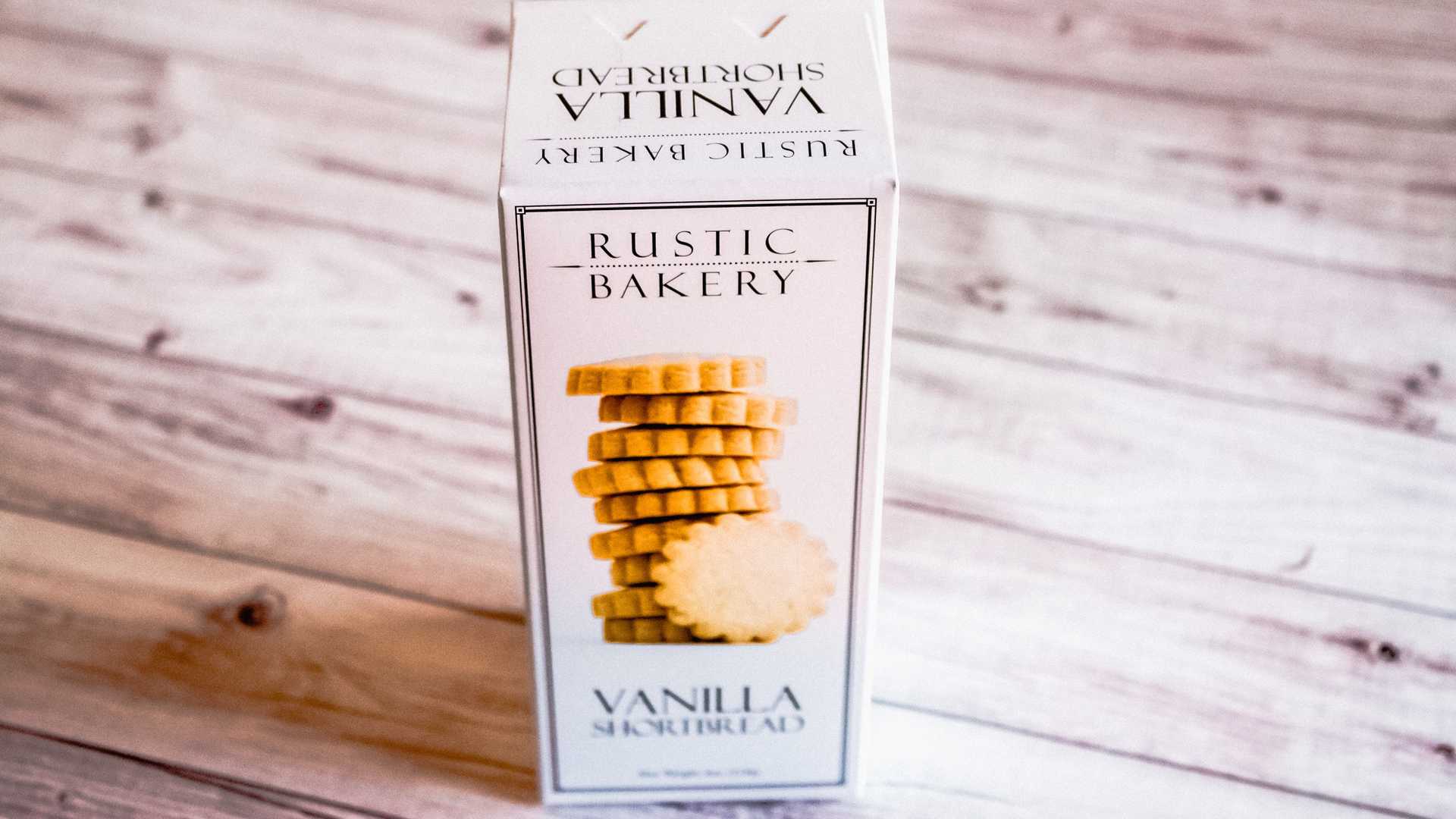 Order Vanilla Shortbread Cookies, 4 oz. Box food online from Rustic Bakery store, Larkspur on bringmethat.com