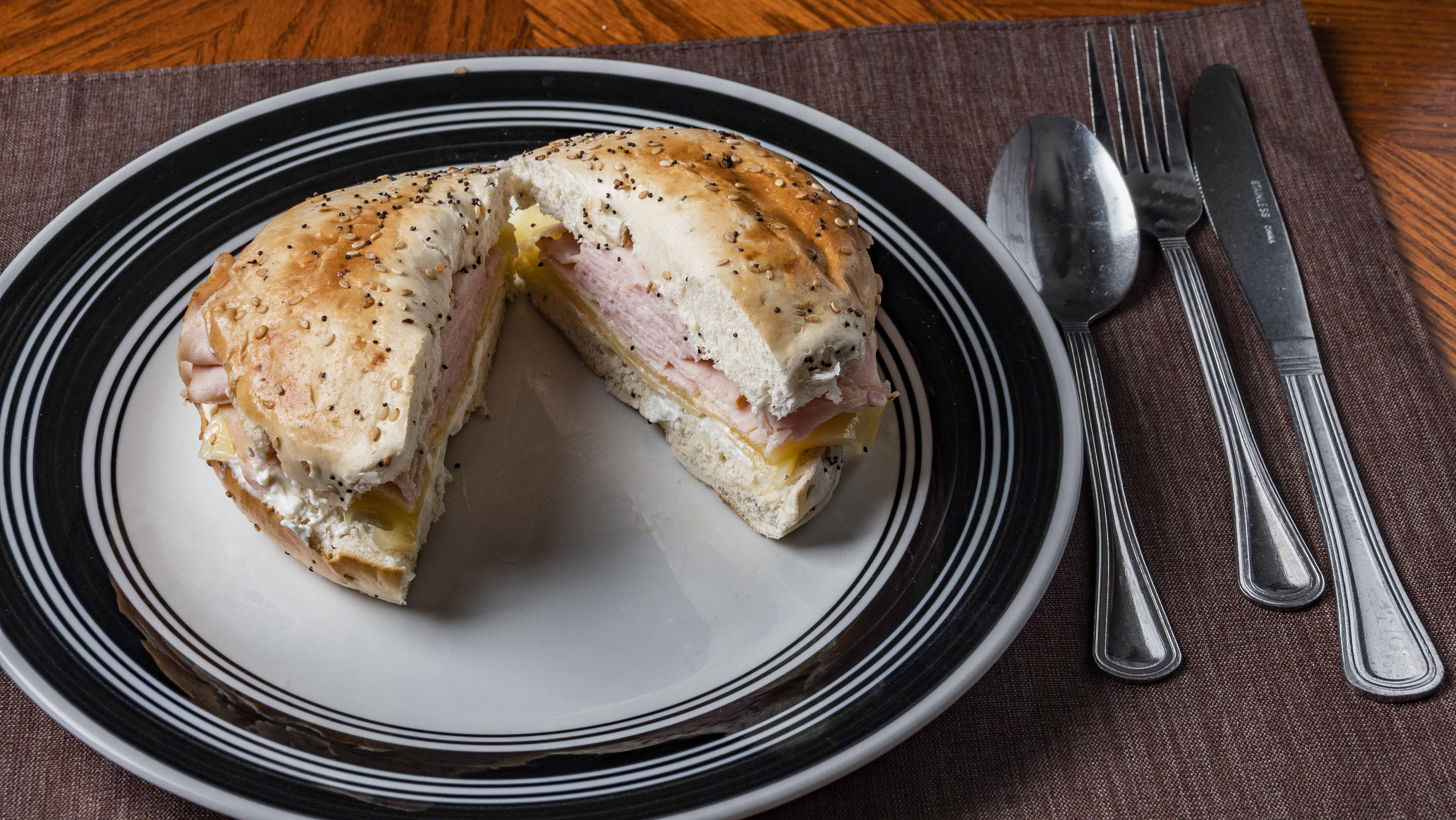 Order Lunch Bagel food online from New Brew Cafe store, North Highlands on bringmethat.com
