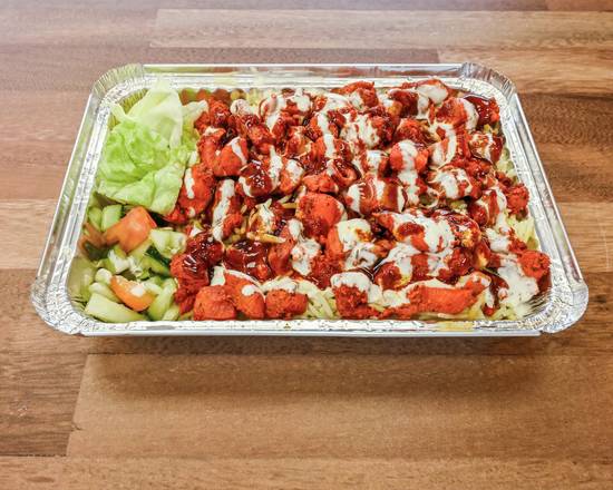 Order Chicken Over rice  food online from 845 Halal store, Newburgh on bringmethat.com