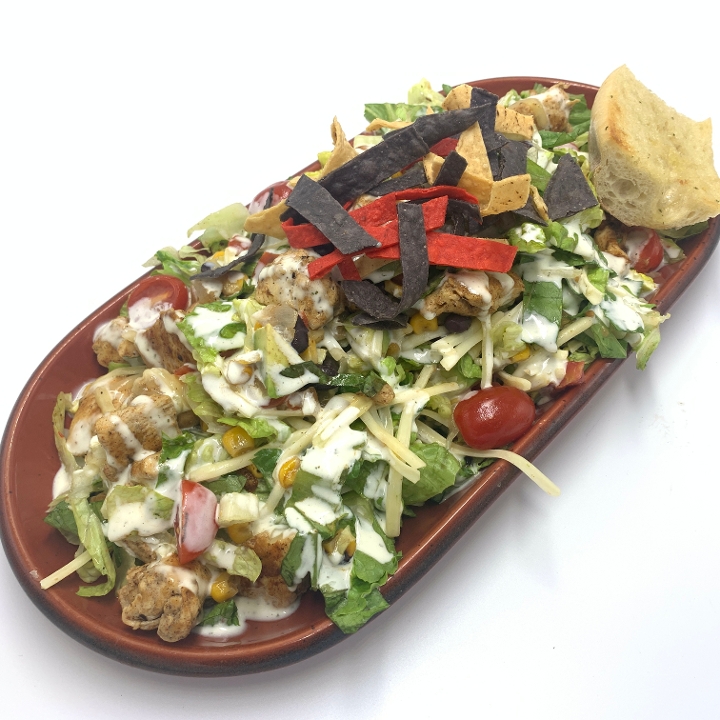 Order SOUTHWESTERN CHOP SALAD food online from Lucha Cantina store, Rockford on bringmethat.com