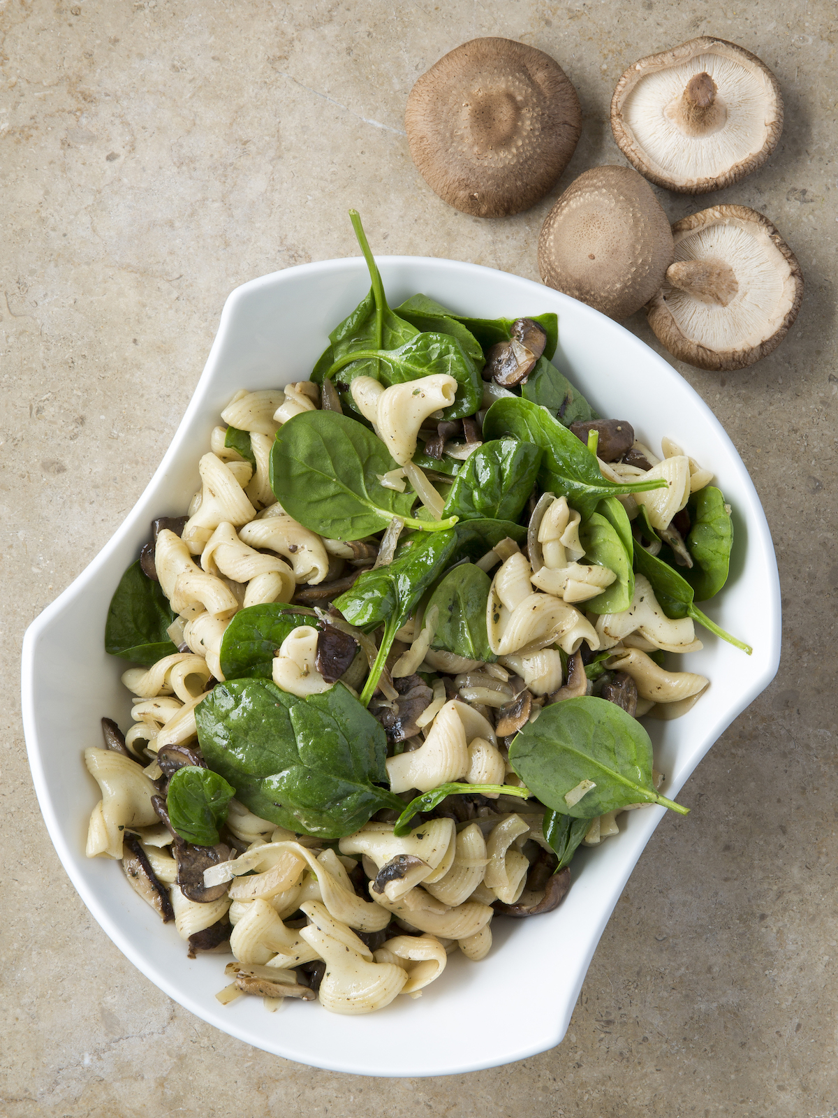 Order Torchio with Wild Mushrooms, Fennel & Baby Spinach food online from Market Hall Foods store, Berkeley on bringmethat.com