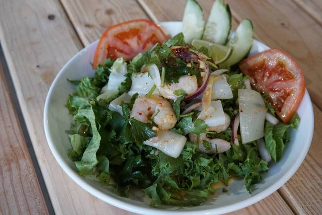 Order 10. Seafood Salad food online from Vientiane Restaurant store, West Sacramento on bringmethat.com