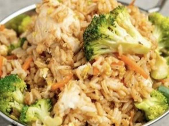 Order Fire Bowl Fried Rice (V) food online from Fire Bowl Cafe store, Sunset Valley on bringmethat.com