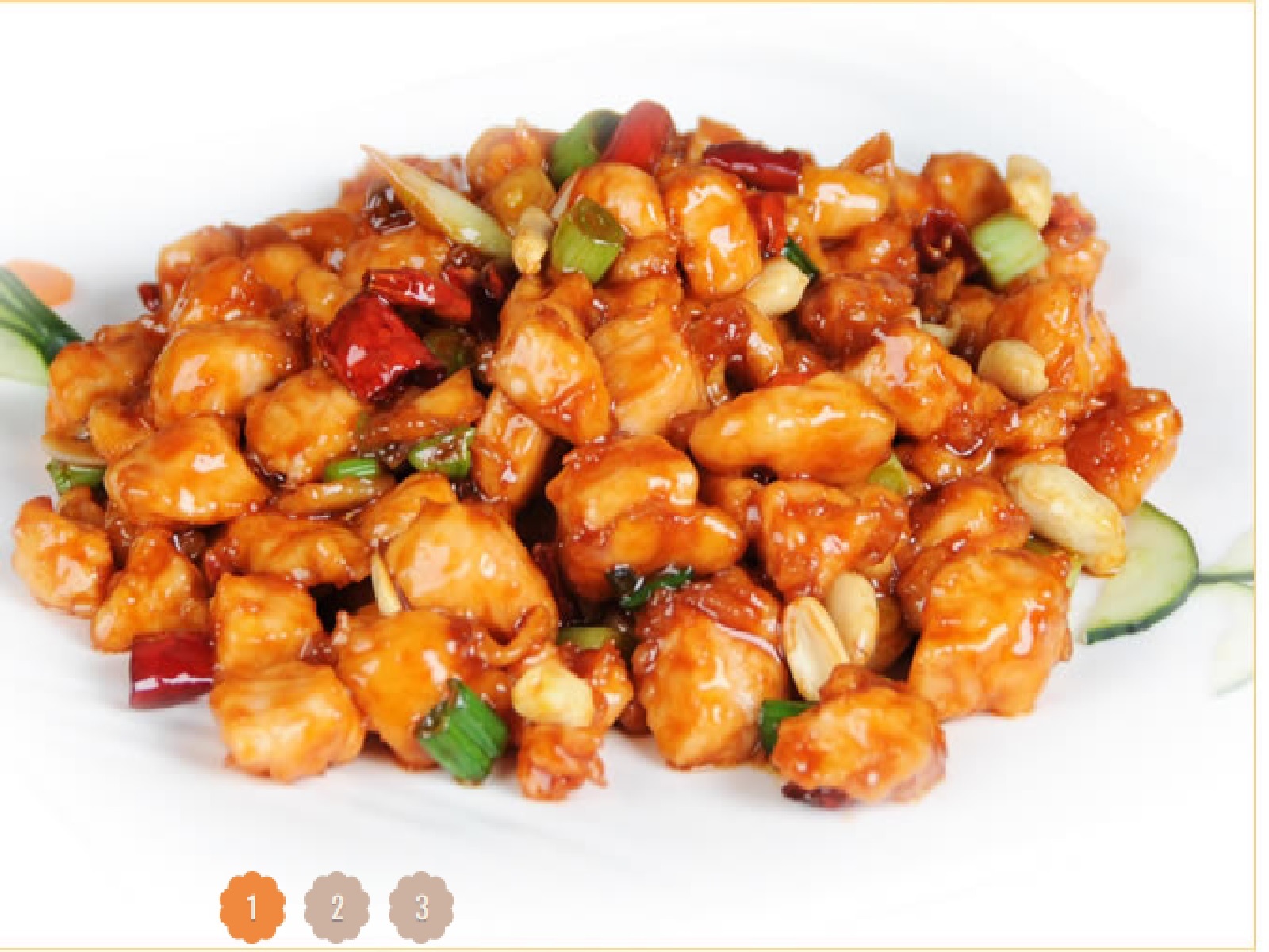Order C16. Kung Po Chicken food online from Mr Wok store, Owensboro on bringmethat.com