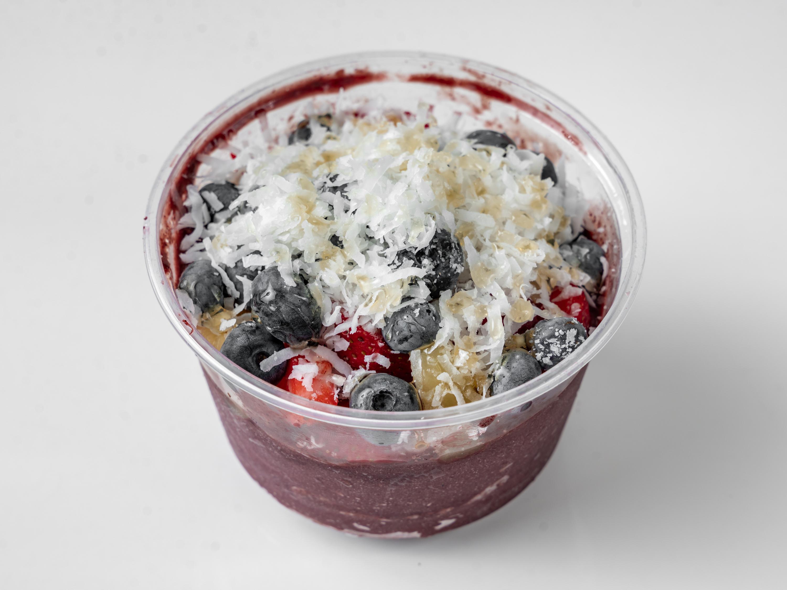 Order 6. Berry Burst Acai Bowl food online from Healthy Sugar NYC store, Tarrytown on bringmethat.com