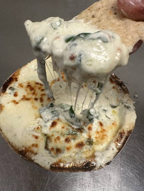 Order Spinach & Artichoke Dip food online from The Pizza Cutters store, Syracuse on bringmethat.com