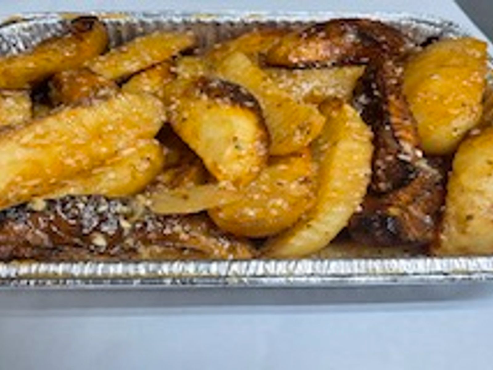 Order Oven Brown Greek Potatoes food online from Squabs Gyros store, Melrose Park on bringmethat.com