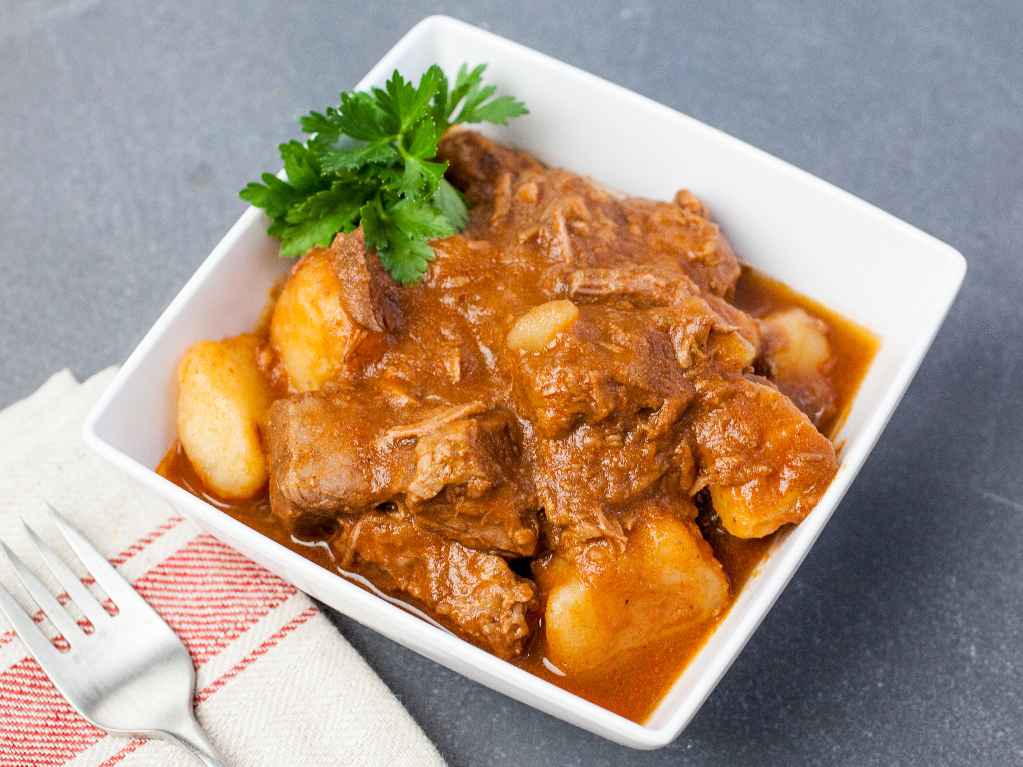 Order 12 oz. Stew Beef food online from Millenium Gusto Latino store, Jersey City on bringmethat.com