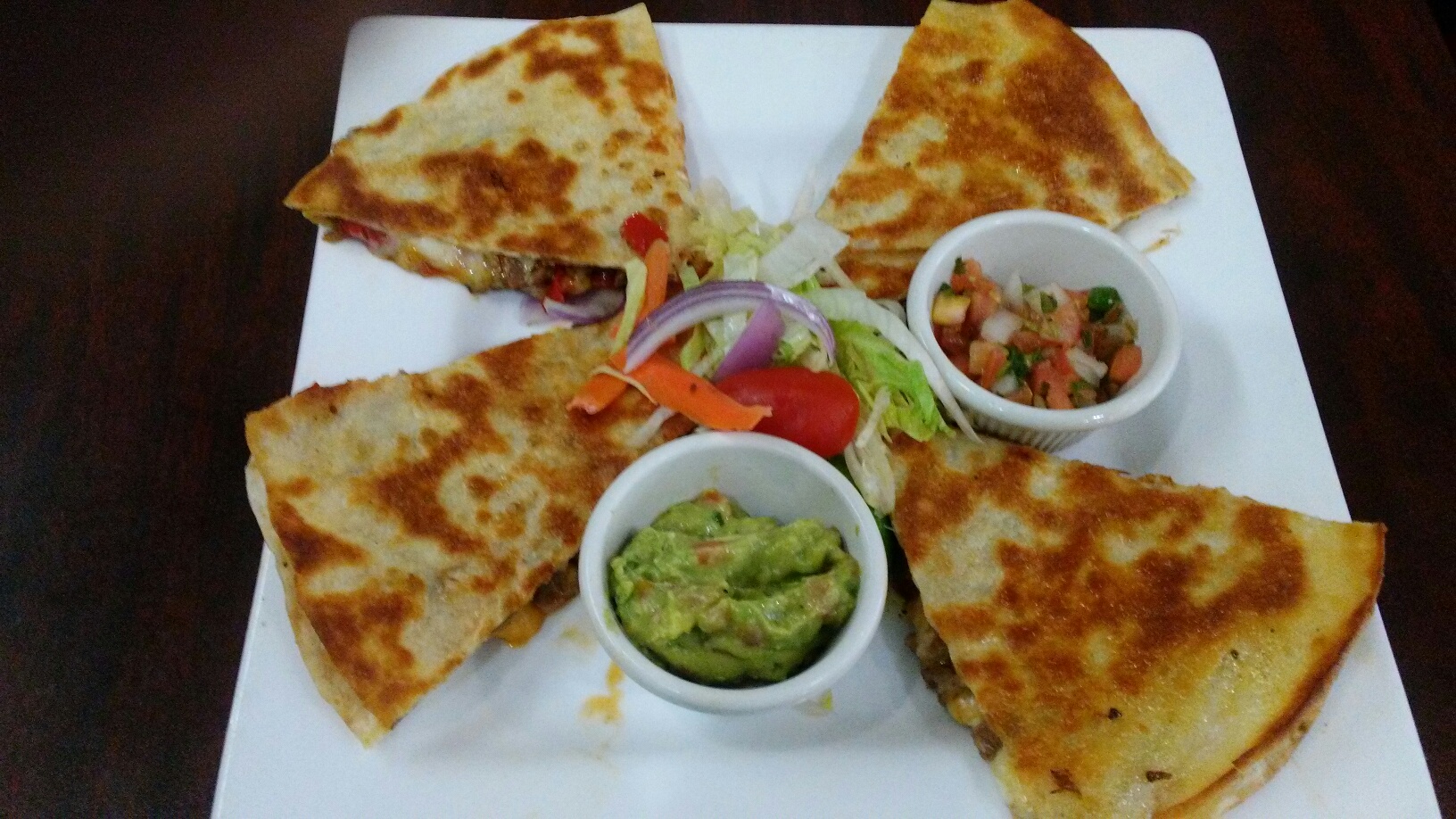 Order Quesadilla Small food online from Brothers Mexican Grill store, La Grange on bringmethat.com