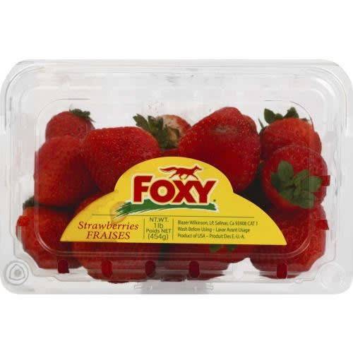 Order Foxy · Strawberries (1 lb) food online from Winn-Dixie store, Quincy on bringmethat.com