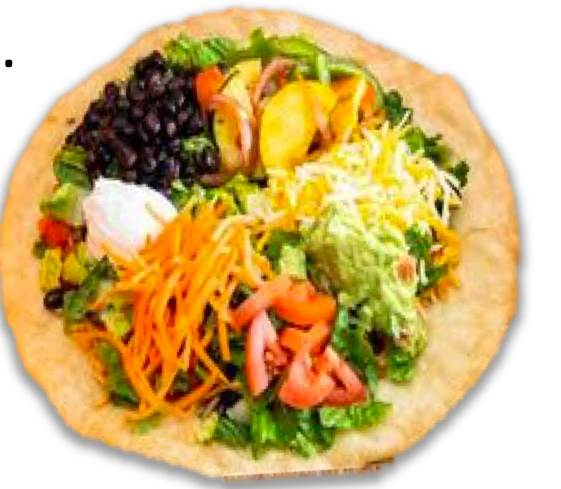 Order Tostada Salad food online from Sharky Woodfired Mexican Grill store, Beverley Hills on bringmethat.com