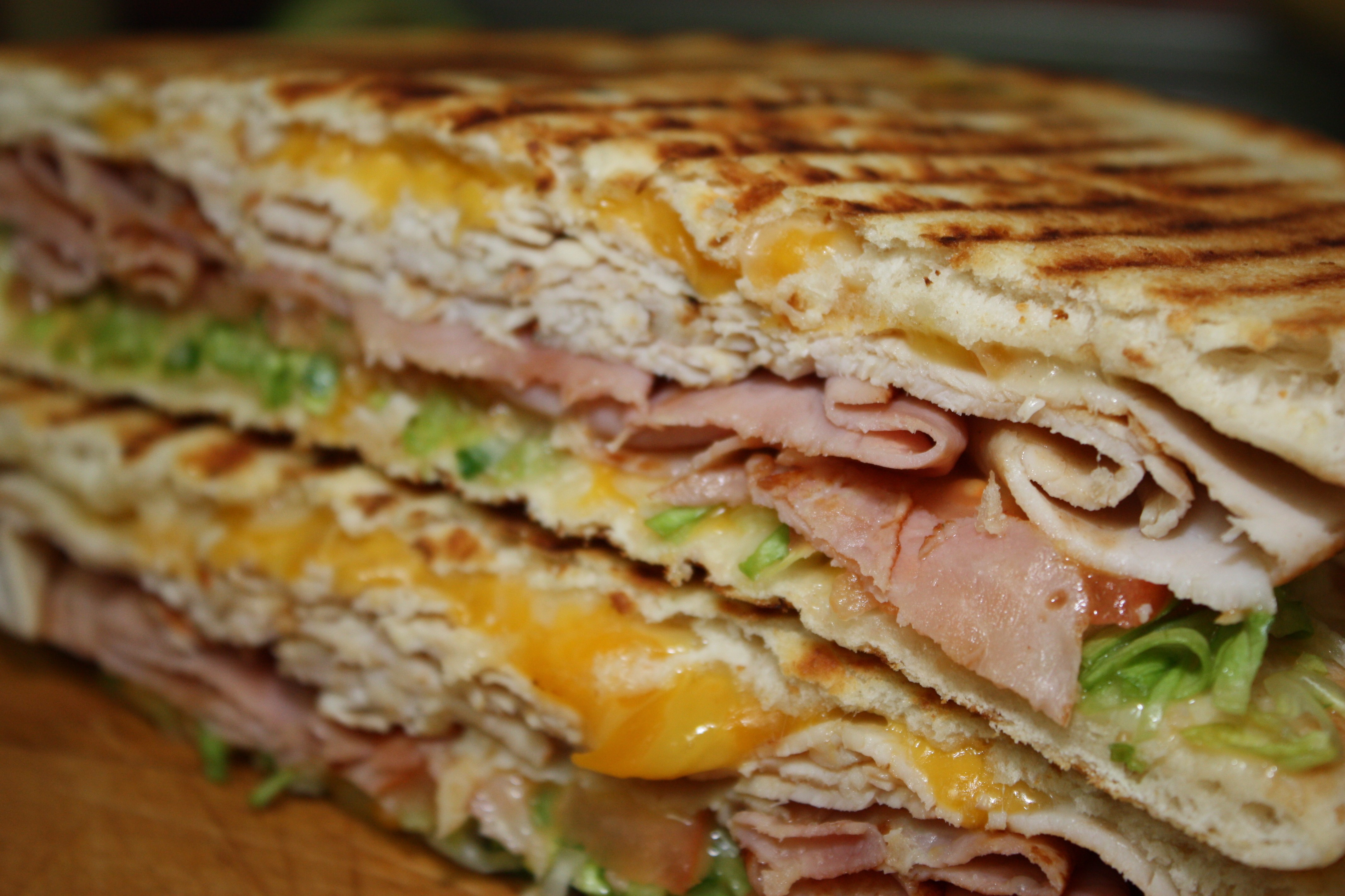 Order Monte Cristo Panini food online from Mediterranean Grill And Bar store, New York on bringmethat.com