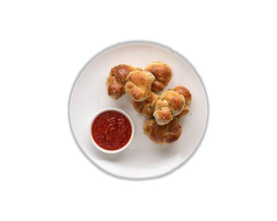 Order Garlic Knots (6 pcs) food online from Mothership Pizza store, Nashville-Davidson on bringmethat.com