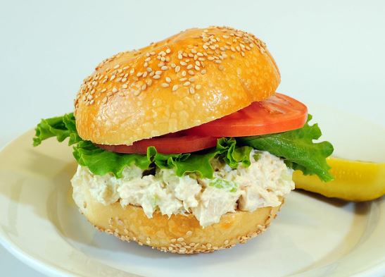 Order Chicken Salad food online from Bagel Jay store, Snyder on bringmethat.com