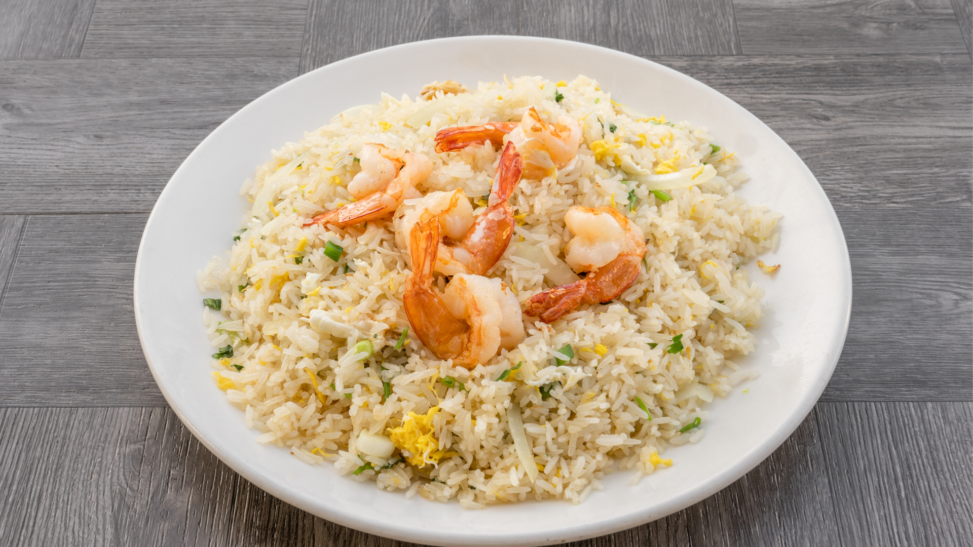 Order 34. Shrimp Fried Rice food online from Pho LTK store, El Monte on bringmethat.com