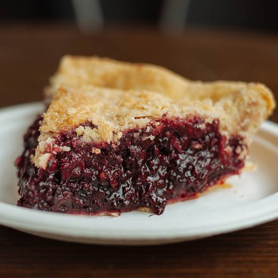 Order Marionberry Pie Slice food online from The Pie Bar store, Long Beach on bringmethat.com