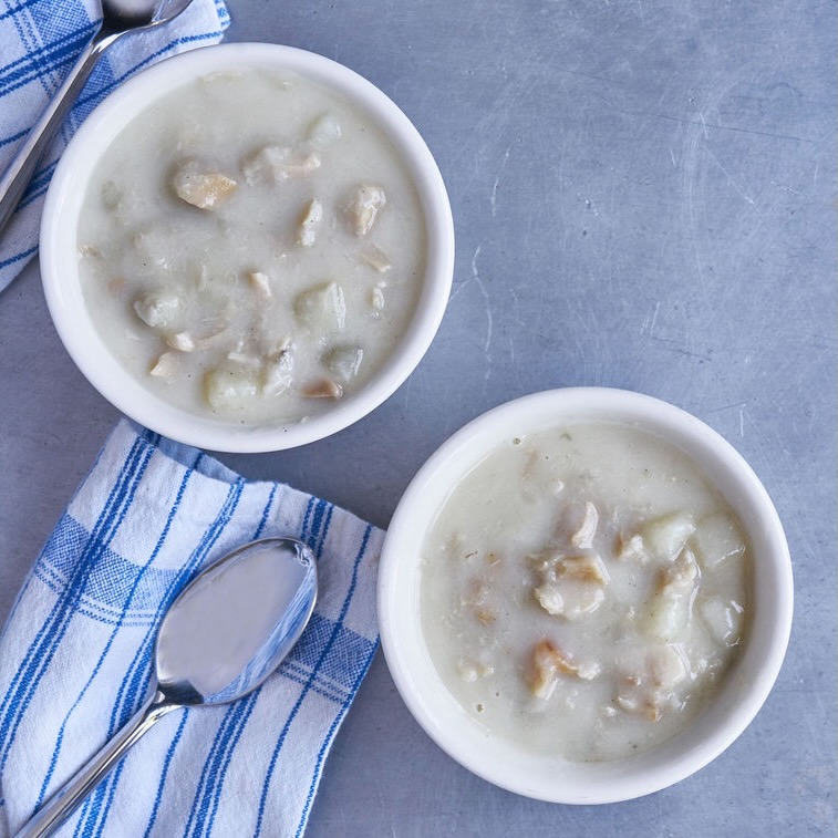 Order Clam Chowder food online from Luke's Lobster store, New York on bringmethat.com