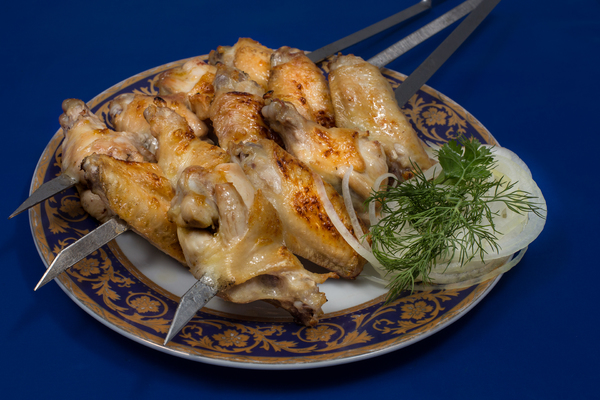 Order Chicken Wings food online from Uzbekistan Restaurant store, Philadelphia on bringmethat.com