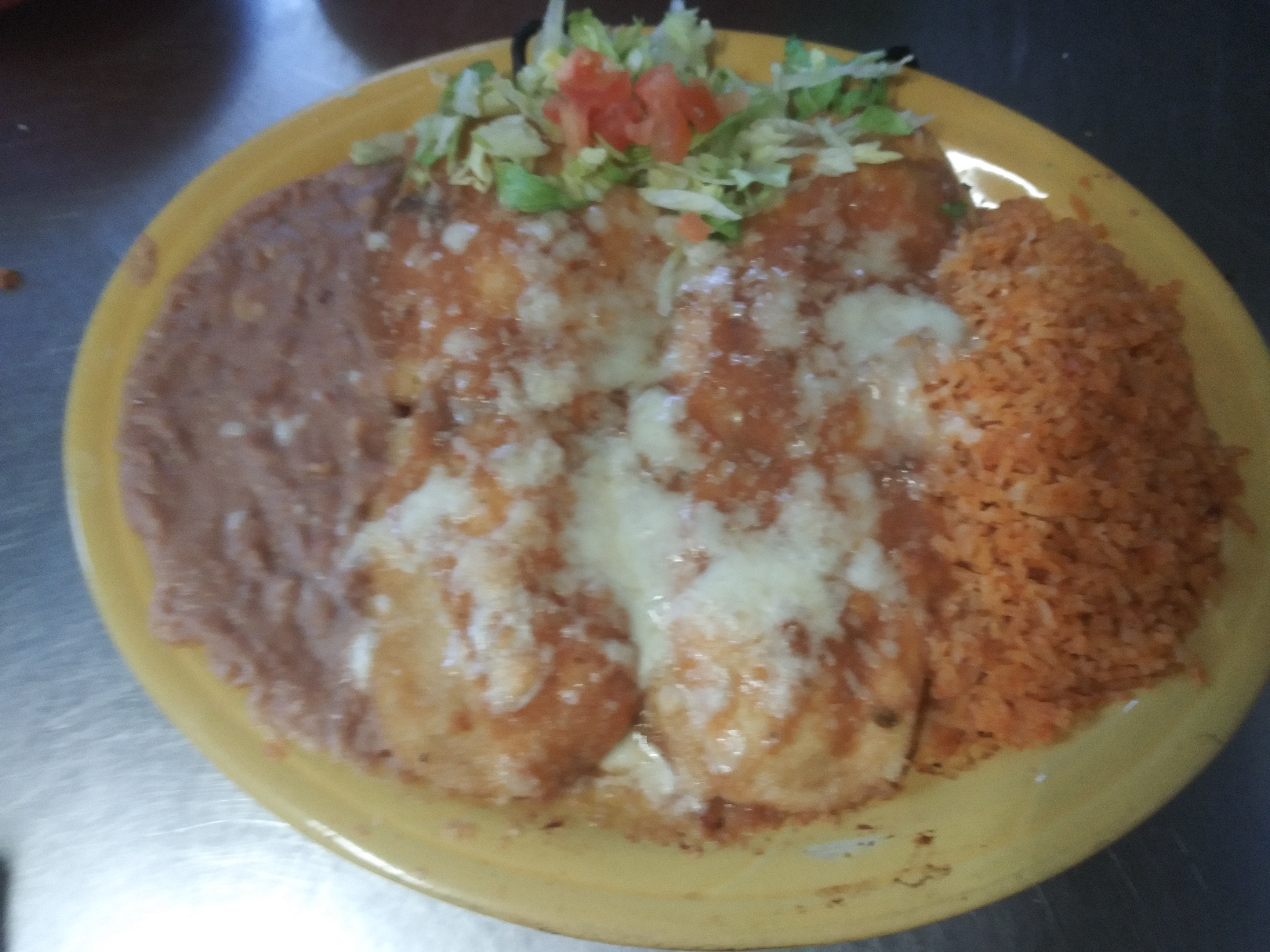Order 8. 2 Cheese Chile Rellenos food online from G and R Restaurant store, El Paso on bringmethat.com