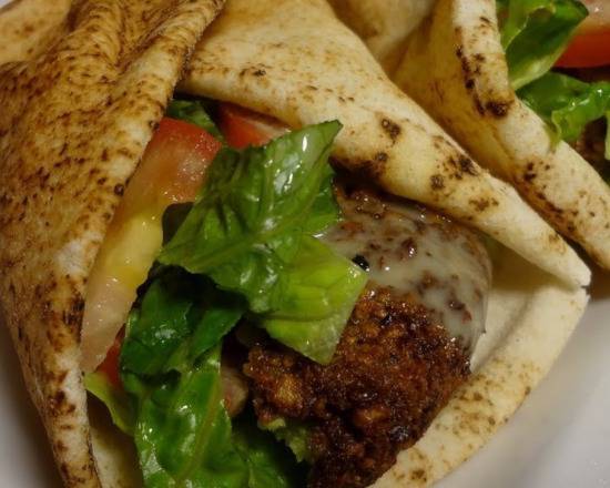 Order Beef Kabob Sandwich food online from John Kabobs 2 store, Commerce on bringmethat.com
