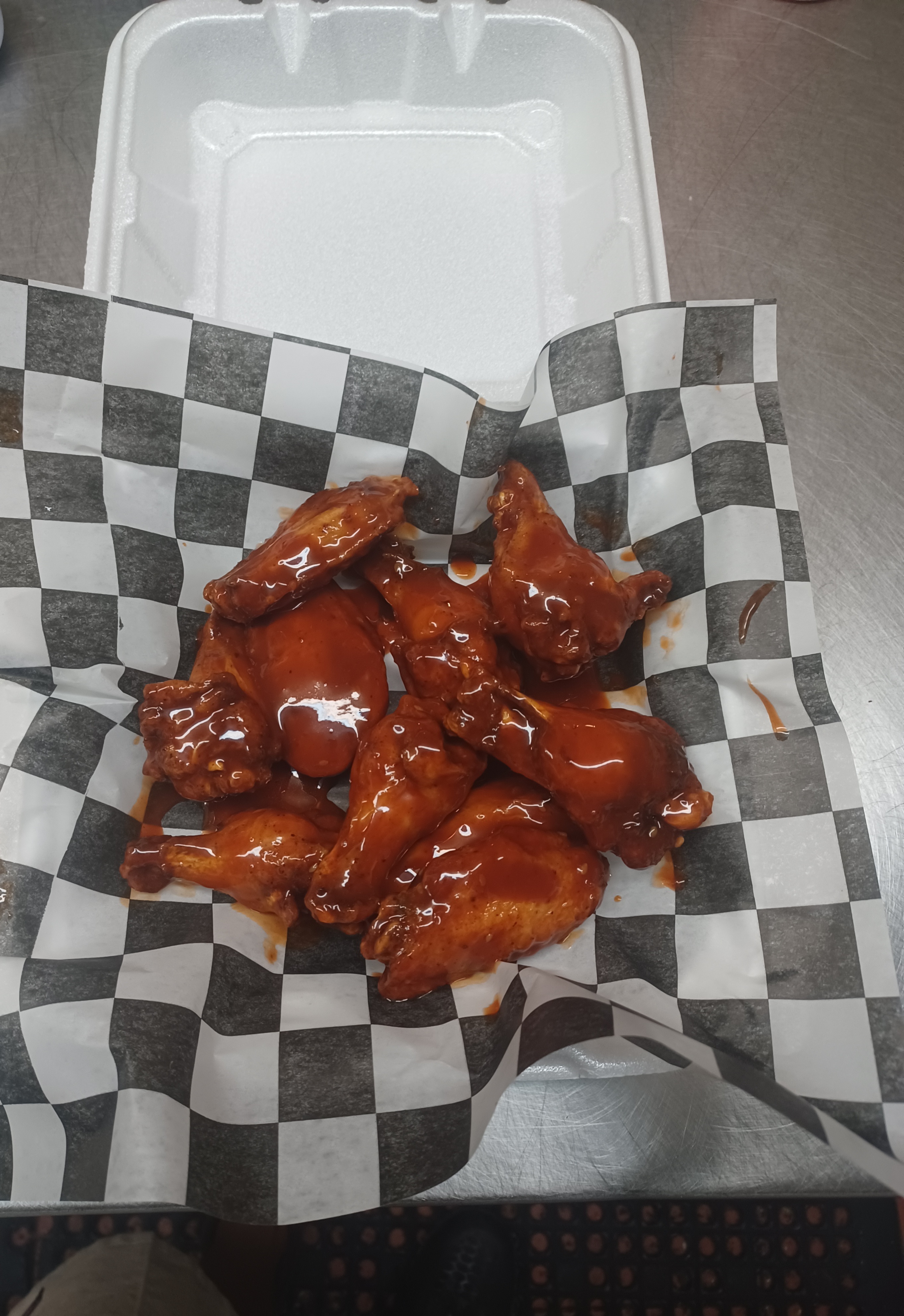 Order 10 Piece Wings food online from WSS1 Wings, Subs & Salads store, Augusta on bringmethat.com