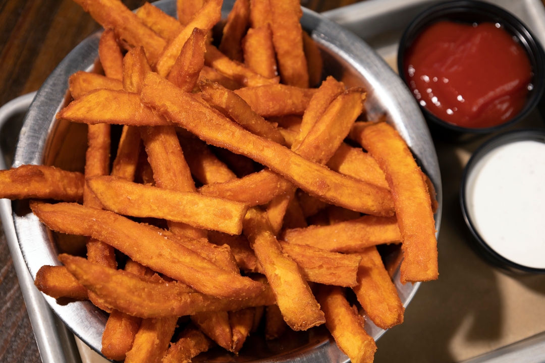 Order Sweet Potato Fries food online from Stacked store, Huntington Beach on bringmethat.com