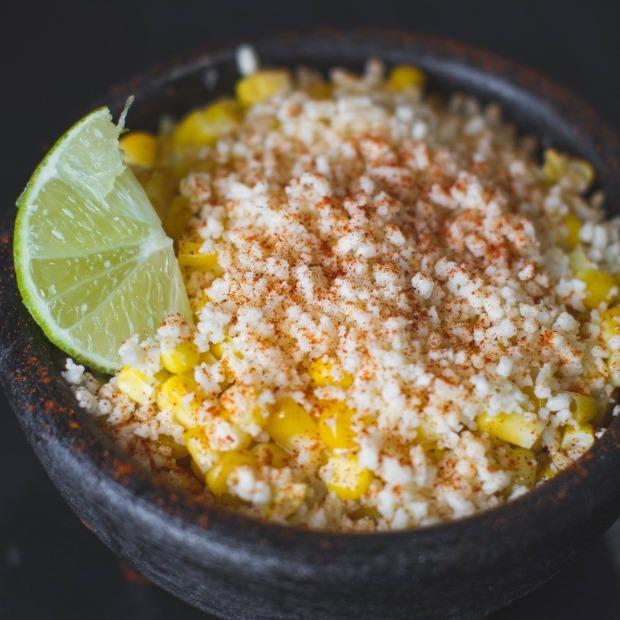 Order Elote / Mexican Street Corn food online from Tatas Tacos store, Chicago on bringmethat.com