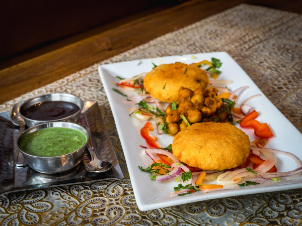 Order Delhi Aloo Tikki food online from Mughlai Indian Cuisine store, New York on bringmethat.com
