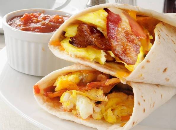 Order Bacon Burritos food online from Soup Kettle Grill store, Meridian on bringmethat.com