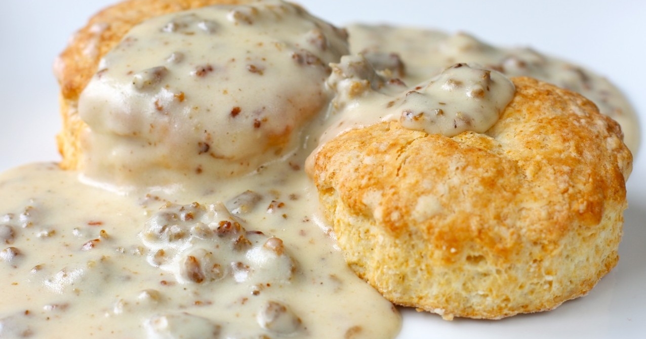 Order Biscuits & Gravy food online from Streetcar store, San Diego on bringmethat.com