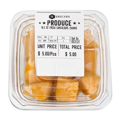 Order Cantaloupe Chunks (around 16 oz) food online from Winn-Dixie store, Quincy on bringmethat.com