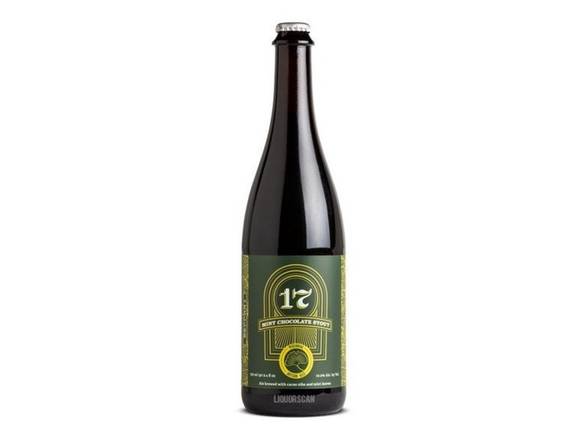 Order Perennial Artisan Ales 17 Mint Chocolate Stout - 750ml Bottle food online from Adam Liquor And Bottle Shop store, Redondo Beach on bringmethat.com