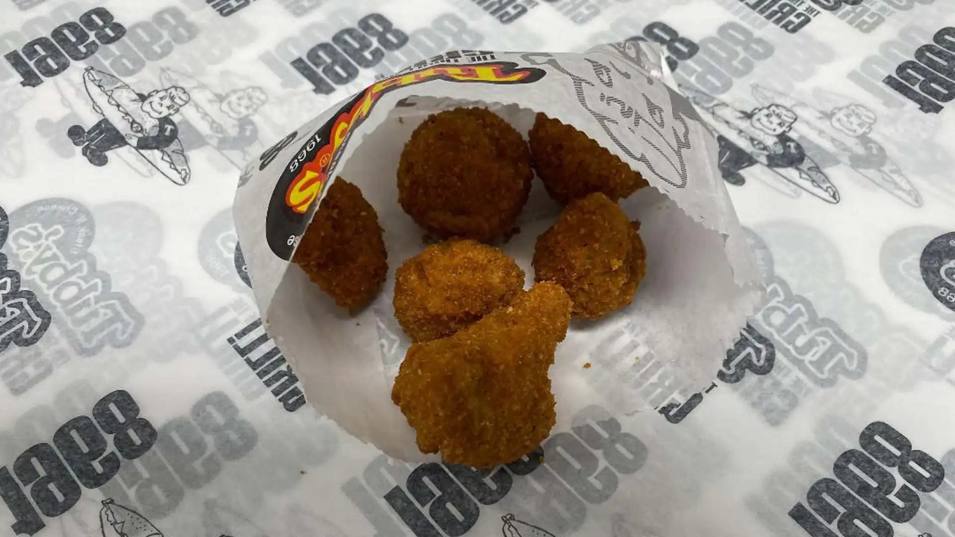 Order Breaded Mushrooms - Side food online from Tubby's Grilled Submarines store, Westland on bringmethat.com