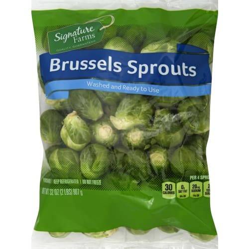 Order Signature Farms · Brussels Sprouts (32 oz) food online from Safeway store, Redwood City on bringmethat.com